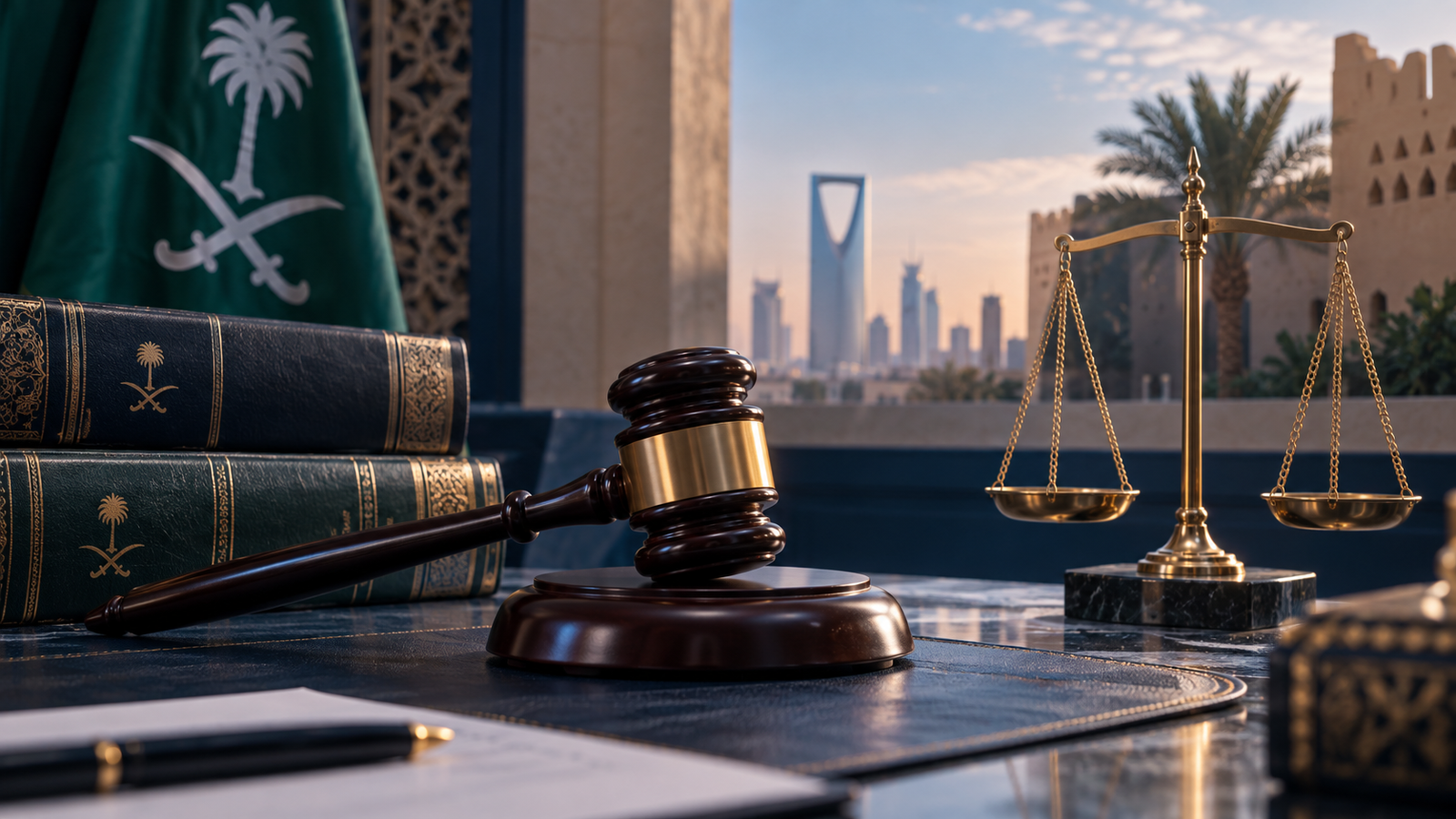 ميزان العدالة وكتب قضائية سعودية